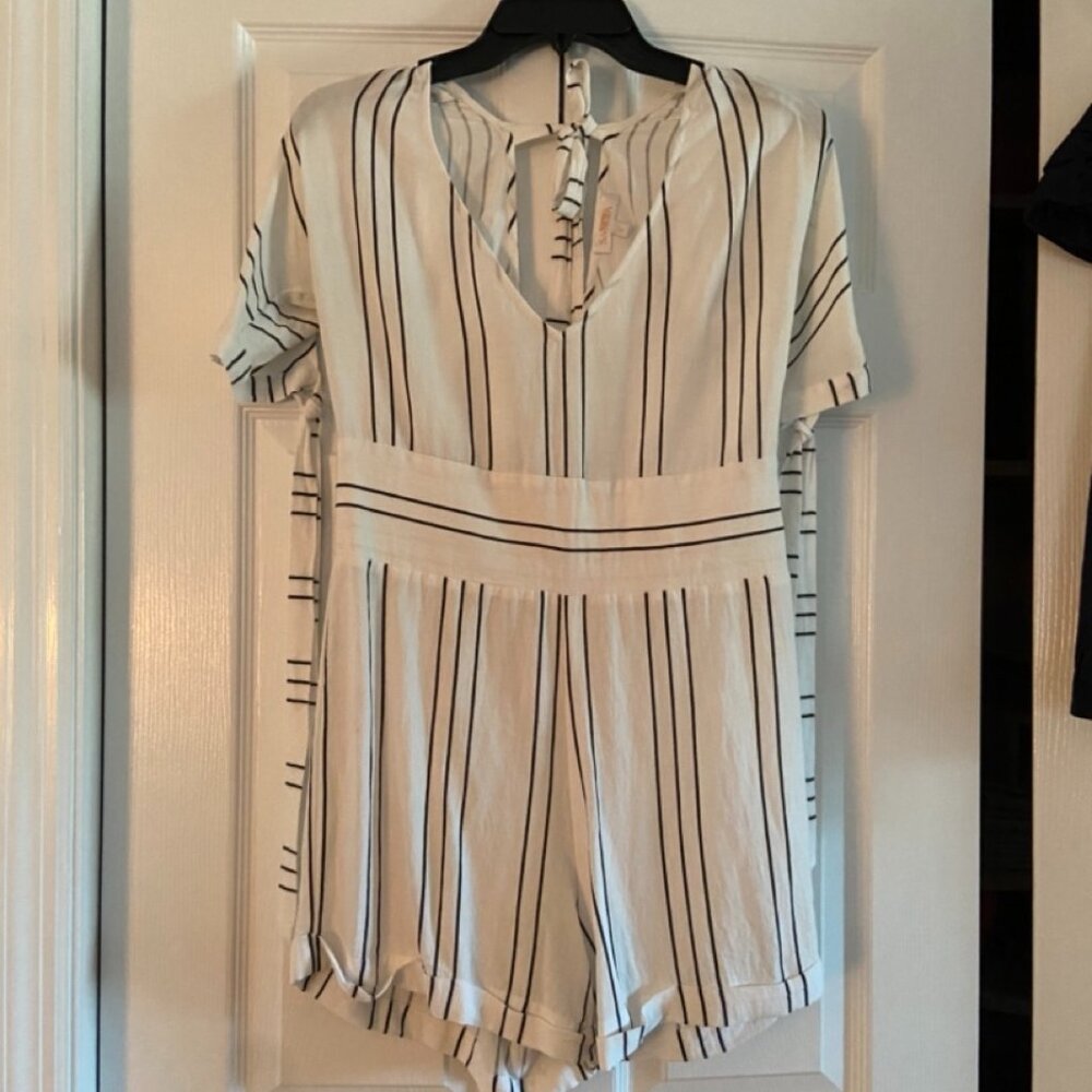 Sancia White Romper